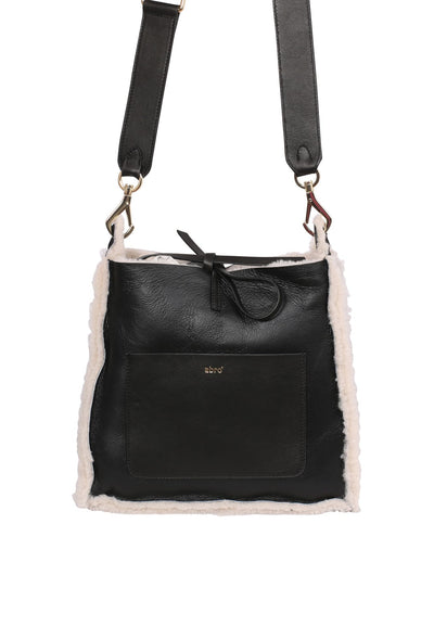 Raquel small leather reversible bag