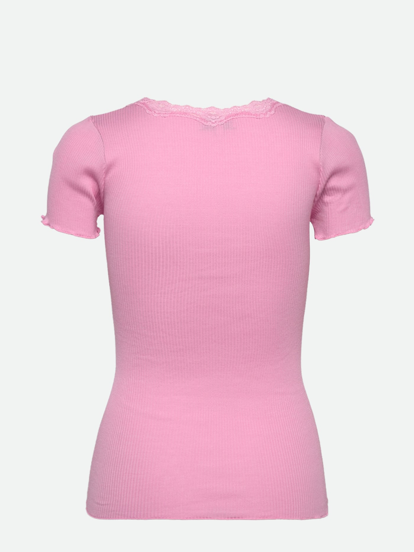 Beatha short sleeve regular O neck in prism pink