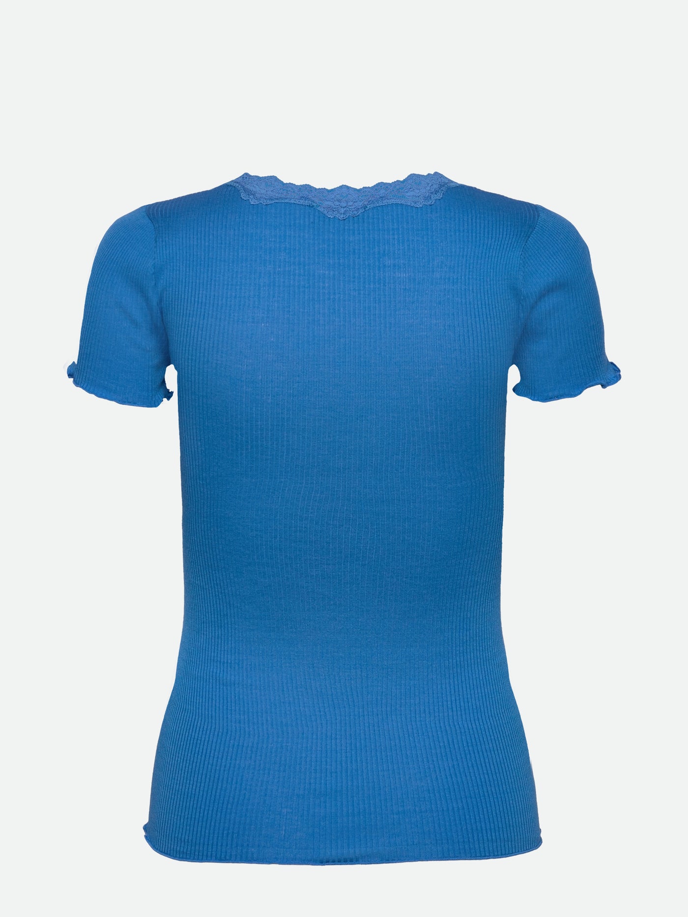 Beatha short sleeve regular O neck in french blue