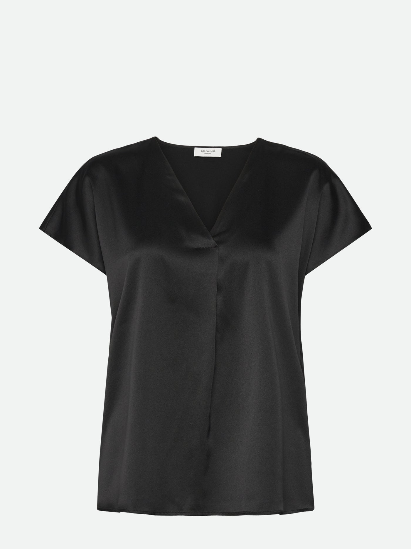 Jade short sleeve top in Black