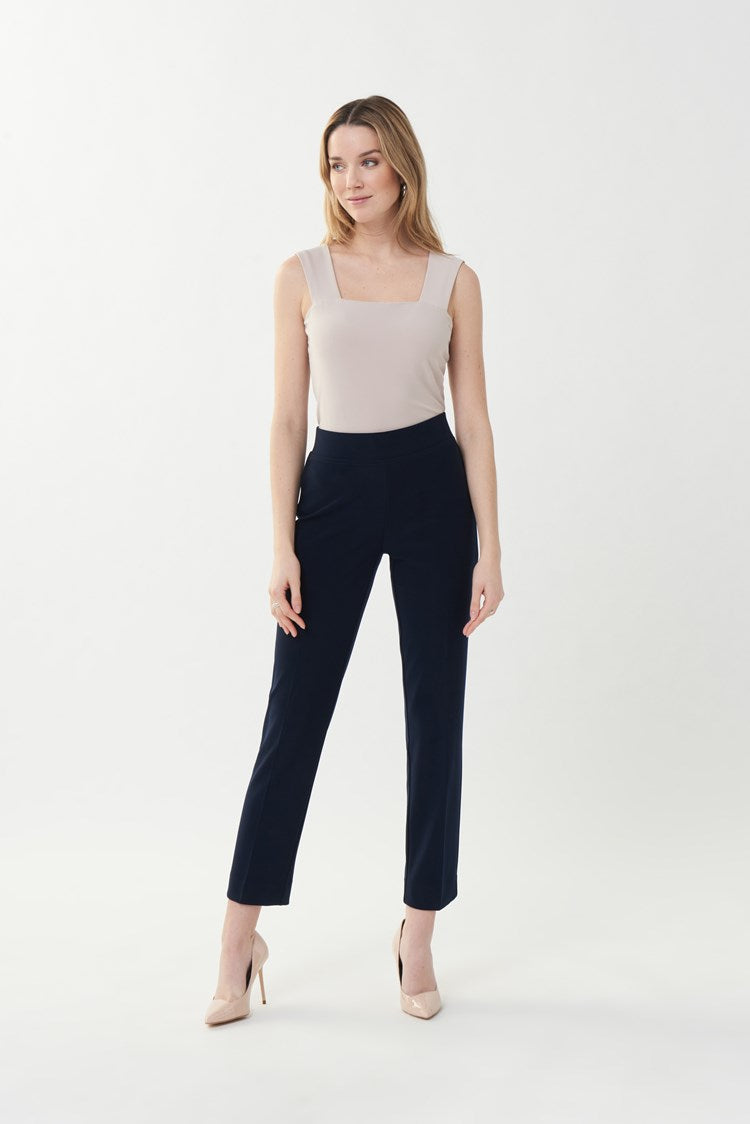 Classic straight pant in midnight blue