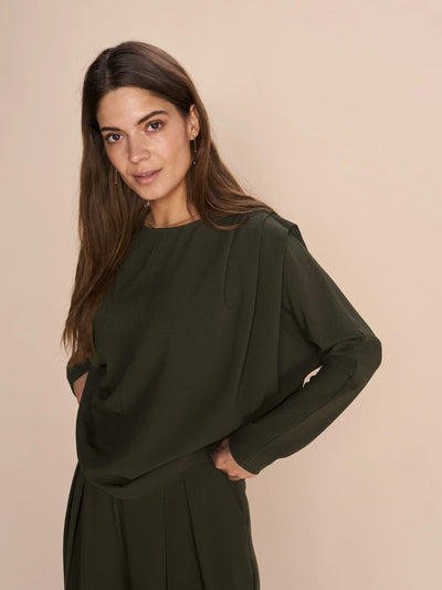 Calla Moss blouse