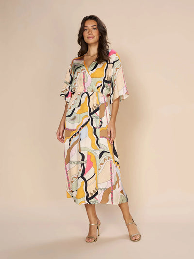 Kella Pictus wrap style dress