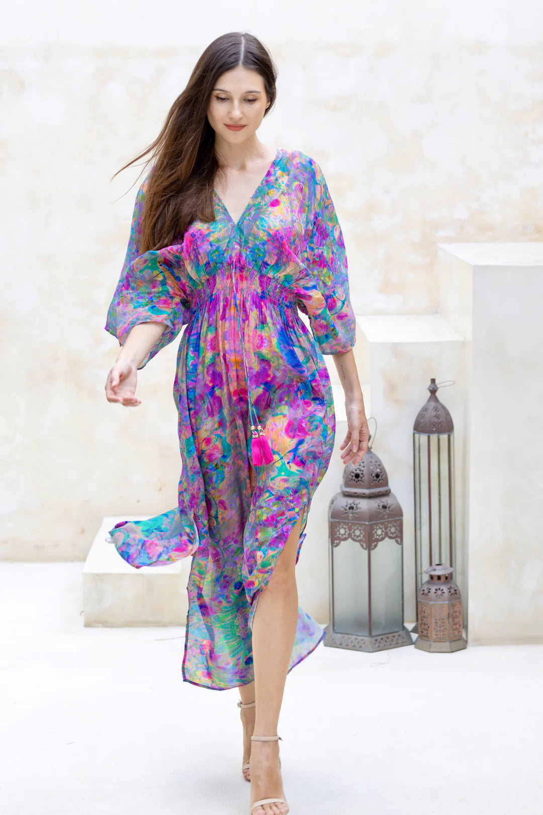 Fantasia Capri kimono