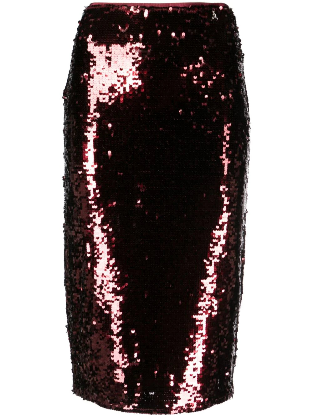 Sequin stretch pencil skirt