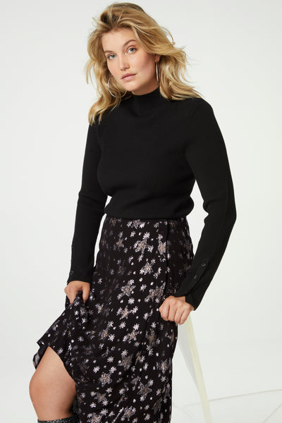 Lydia skirt in starfleet print