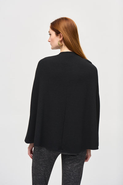 Jacquard sweater knit cover up