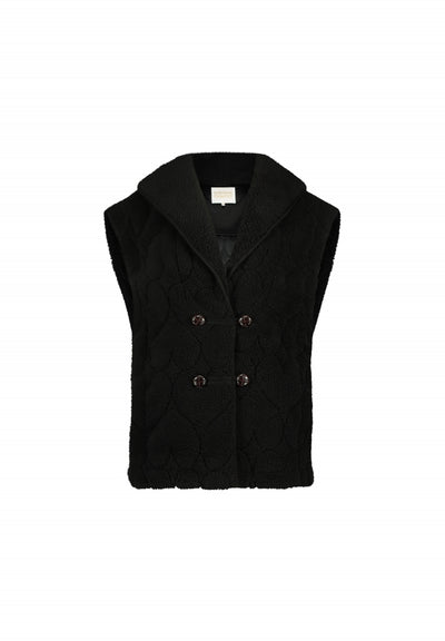 Merlin Gilet in black