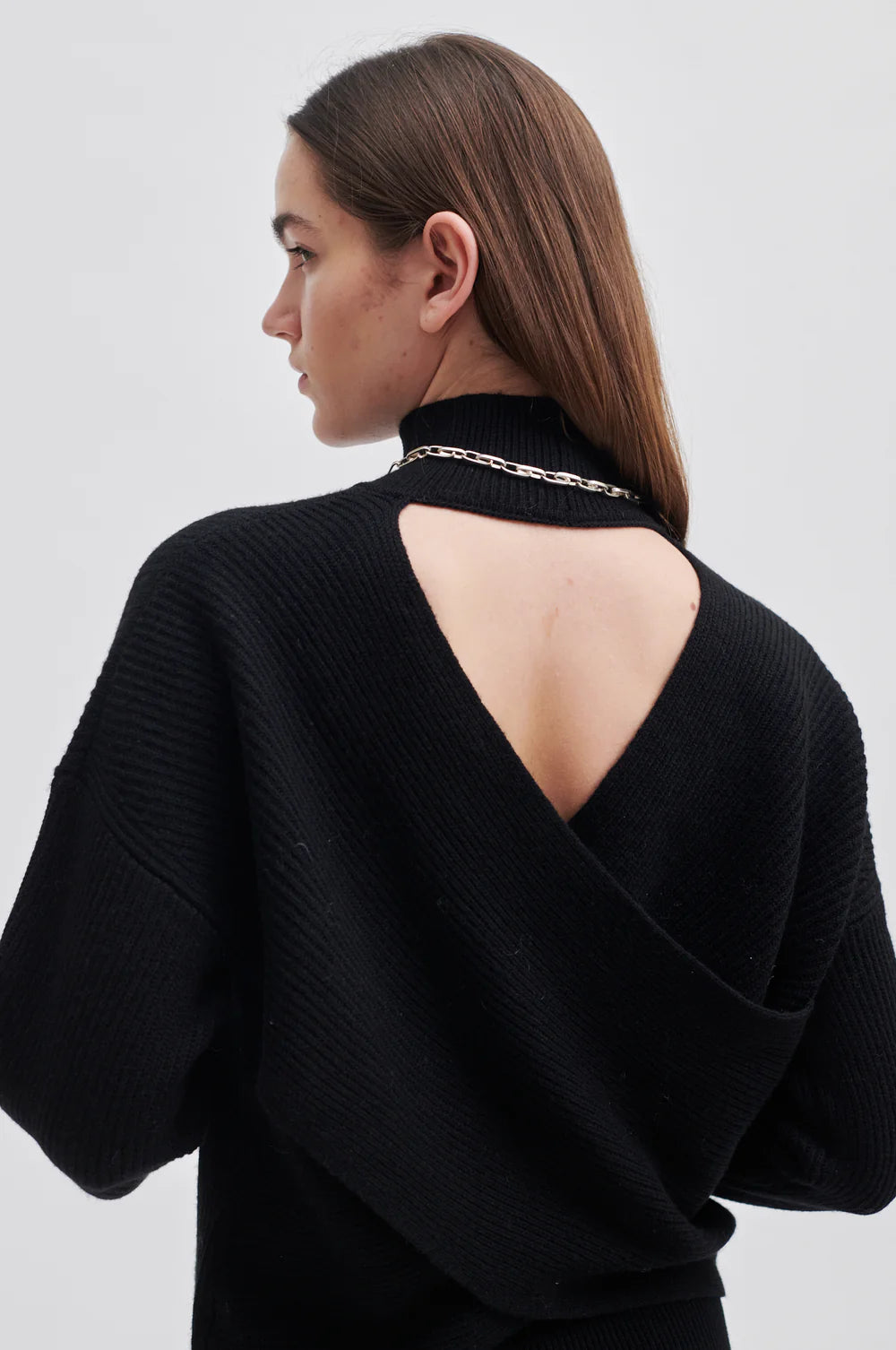 Ysamil merino and cashmere knit