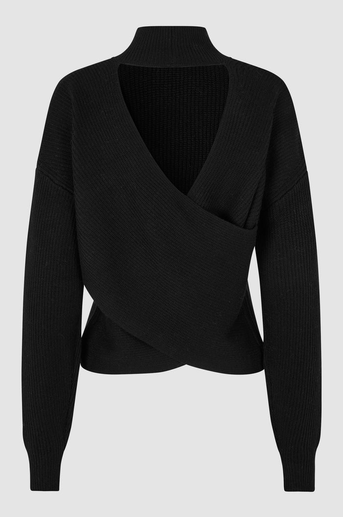 Ysamil merino and cashmere knit