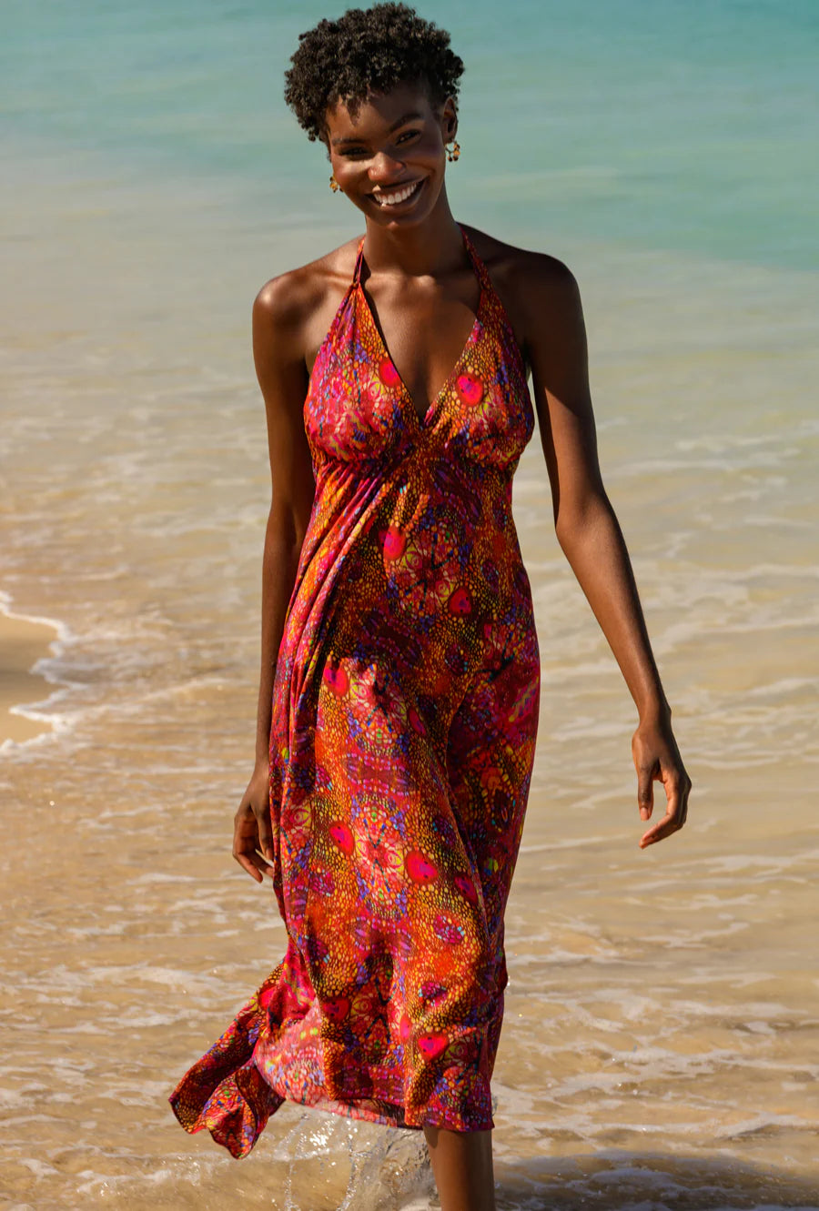 Ruby iguana Ibiza dress