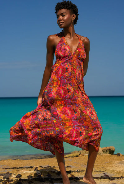 Ruby iguana Ibiza dress