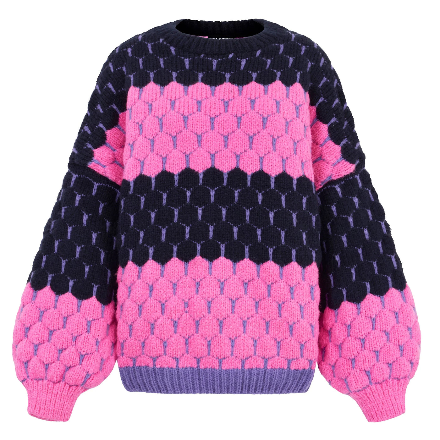 Marissa bubble knit jumper