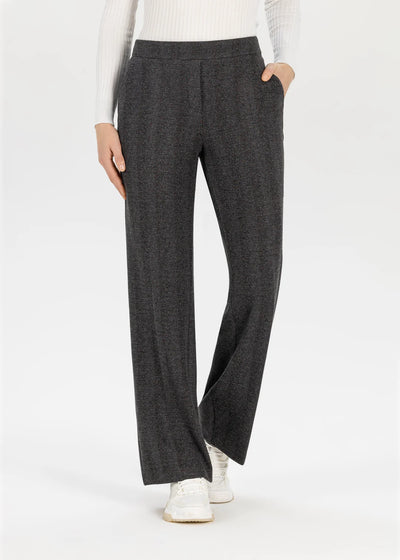 Tweed straight leg Editta pants