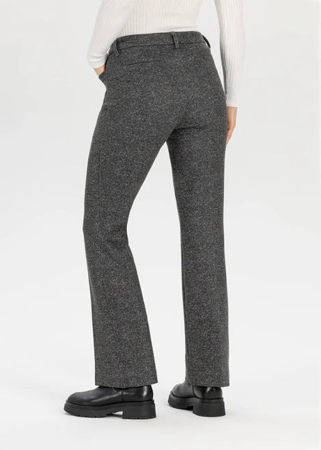 Tweed straight leg Editta pants