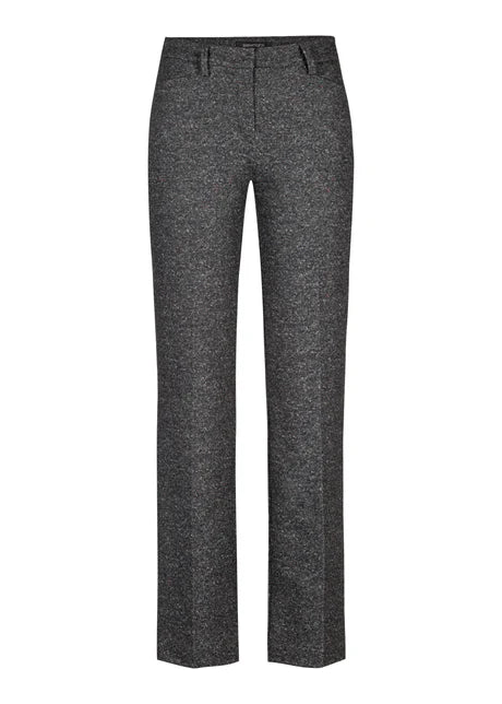 Tweed straight leg Editta pants