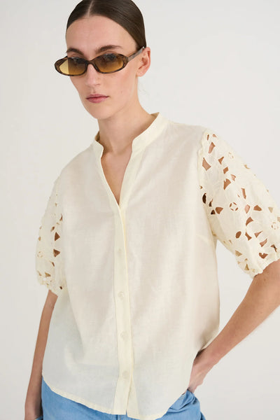 Pina mix short sleeve shirt
