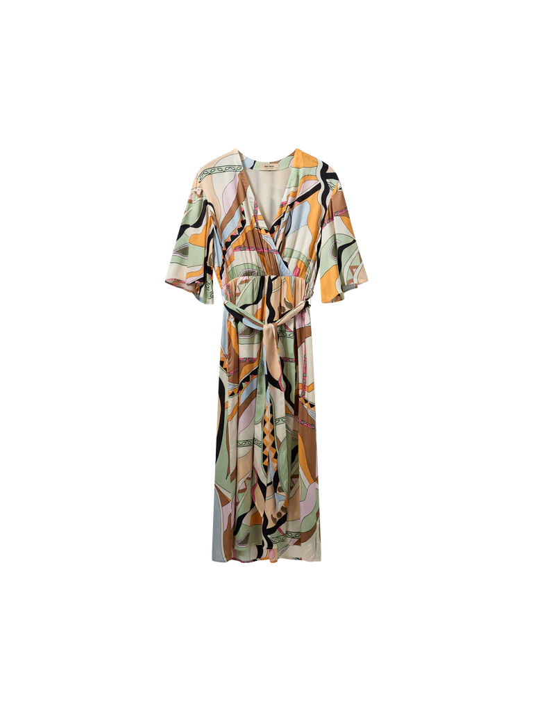 Kella Pictus wrap style dress