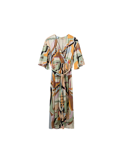 Kella Pictus wrap style dress