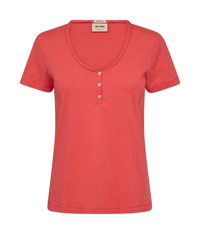 Astin basic tee in cayenne