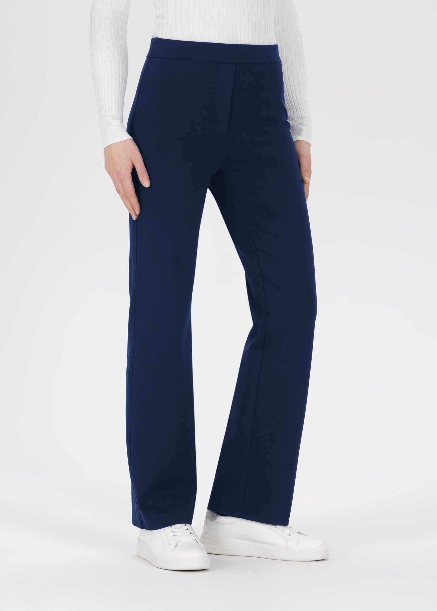 Flanna trousers in navy