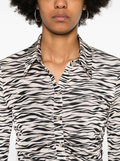 Stretch zebra shirt