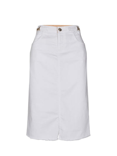 Selma white skirt