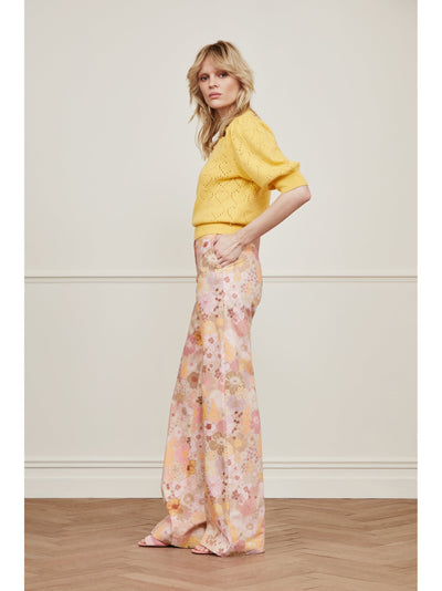 City wide leg trousers