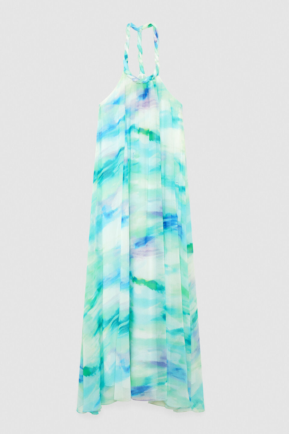 Long chiffon maxi