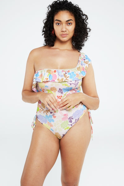 Sayone swimsuit in caribbean print