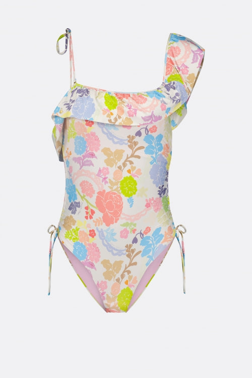 Sayone swimsuit in caribbean print